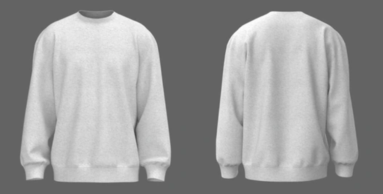 Adult Unisex Cotton/Polyester Crew Neck Sweatshirt Apparel First Quality