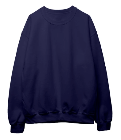 Adult Unisex Cotton/Polyester Crew Neck Sweatshirt Apparel First Quality