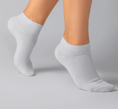 Adult Unisex Cotton/Polyester Ankle Socks (12 pairs)
