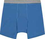 Adult Men's Cotton Boxer Briefs Underwear (12 pack)