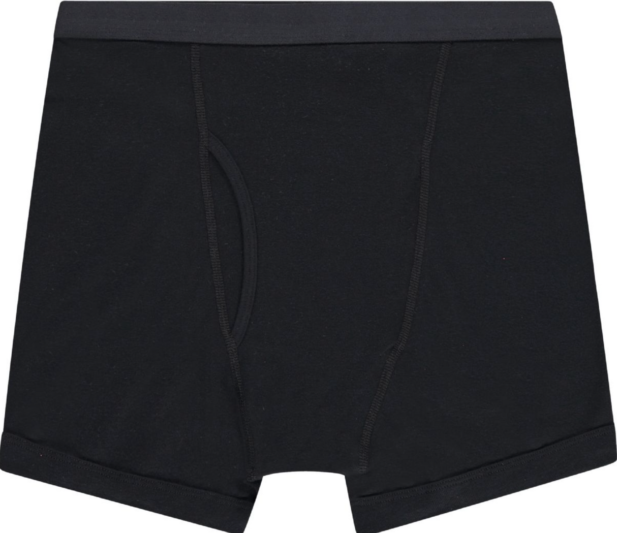 Adult Men's Cotton Boxer Briefs Underwear (12 pack)